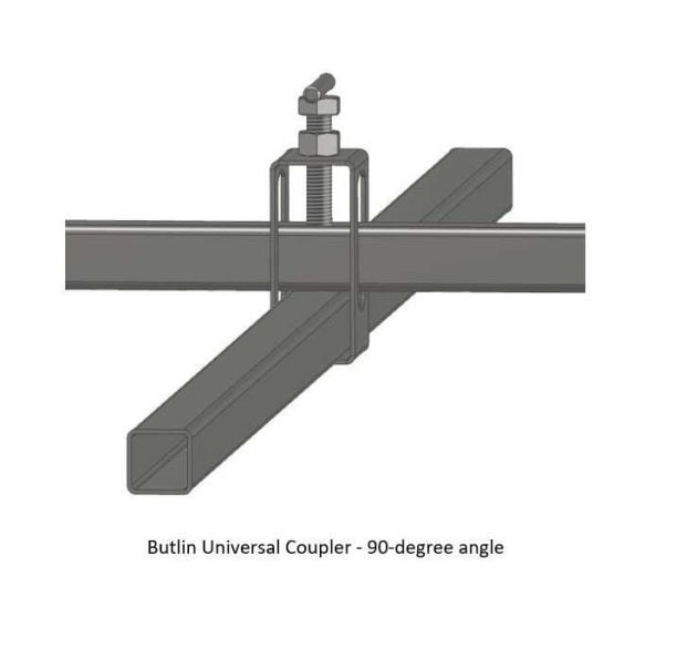 Universal Coupler for roof edge protection