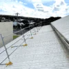 Roof safety rail