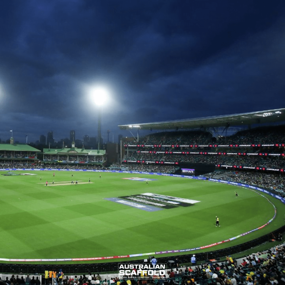 Closer view of Sydney Cricket Ground