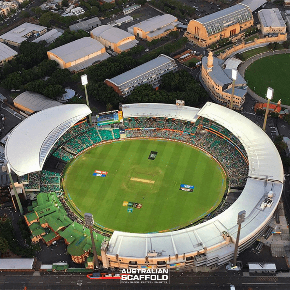 Aerial view of Sydney Cricket Ground