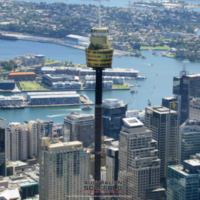 how was the Sydney eye tower construction