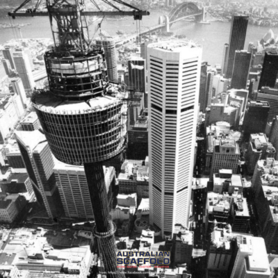 construction Sydney eye tower