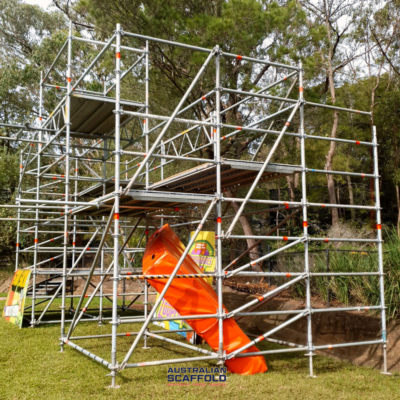 Reptile Park scaffolding