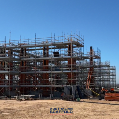 Scaffold Hire at Sydney West Airport Construction