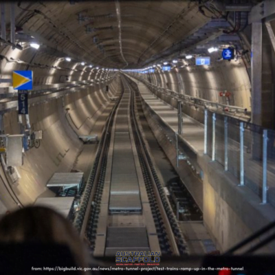 Metro Tunnel Melbourne Scaffolding