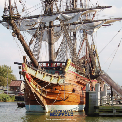 The Batavia Ship replicate