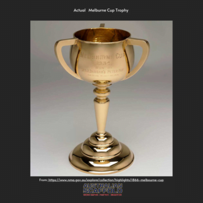 Actual Melbourne Cup Trophy