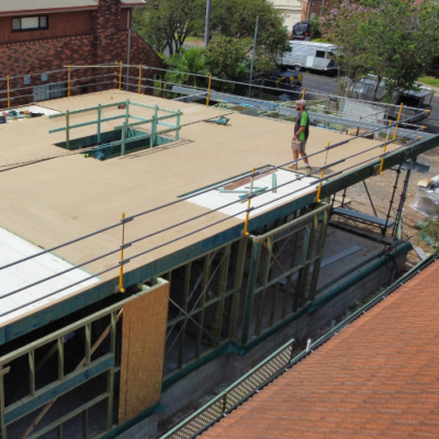 Roof Edge Protection for first floor building
