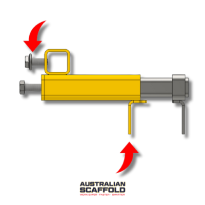 Improvement Under Rafter Bracket